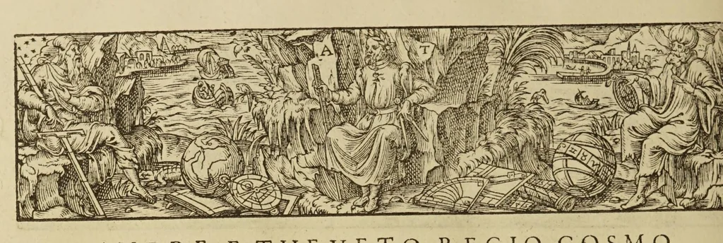 An illustration from La cosmographie vniuerselle, 1575, leaf 370