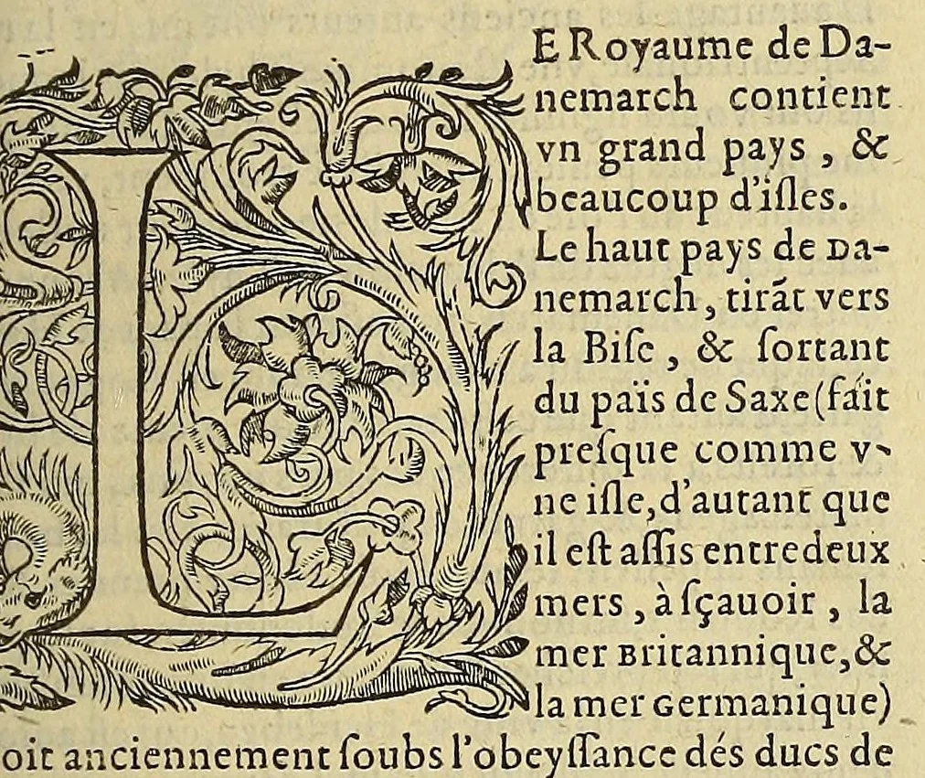 An illustration from La cosmographie vniuerselle de tout le monde. : En laquelle, suiuant les auteurs plus dignes de foy, sont au vray descriptes toutes les parties habitables, & non habitables de la terre, & de la mer, leurs assiettes & choses qu'elles produisent ... auec plusieurs autres choses, le sommaire desquelles se void en la page suiuante., 1575, leaf 717