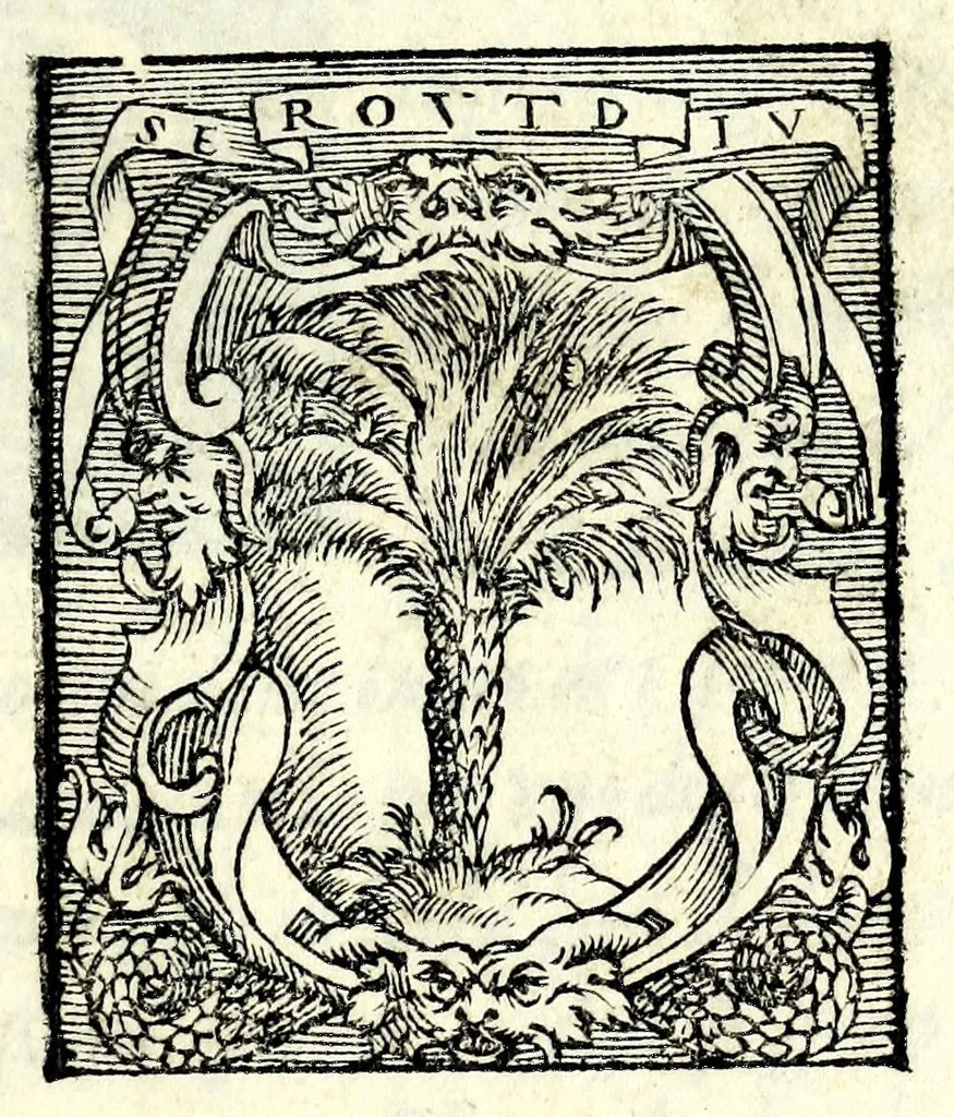 An illustration from La costanza : tragedia, 1585, leaf 5