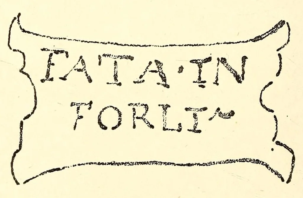 An illustration from La céramique italienne; marques et monogrammes, 1884, leaf 116