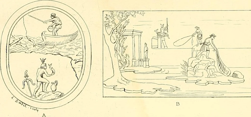 An illustration from La critique des sculptures antiques au Musée du Louvre : a propos des catalogues en préparation, 1876, leaf 59