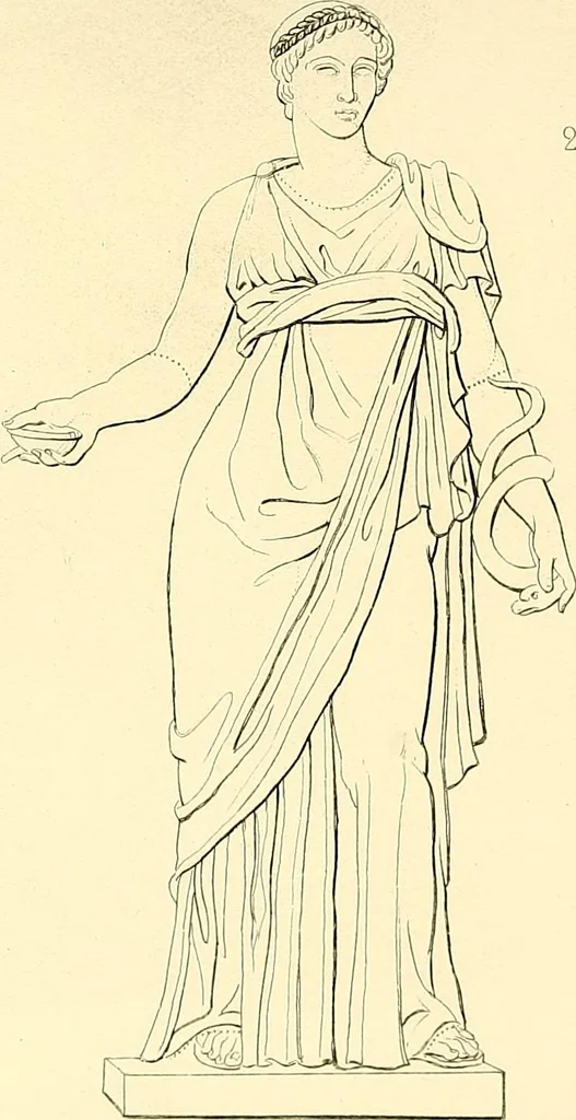 An illustration from La critique des sculptures antiques au Musée du Louvre : a propos des catalogues en préparation, 1876, leaf 63