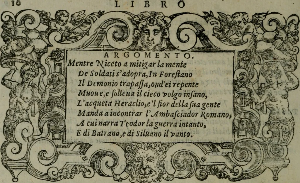An illustration from La croce racquistata : poema heroico, 1611, leaf 21