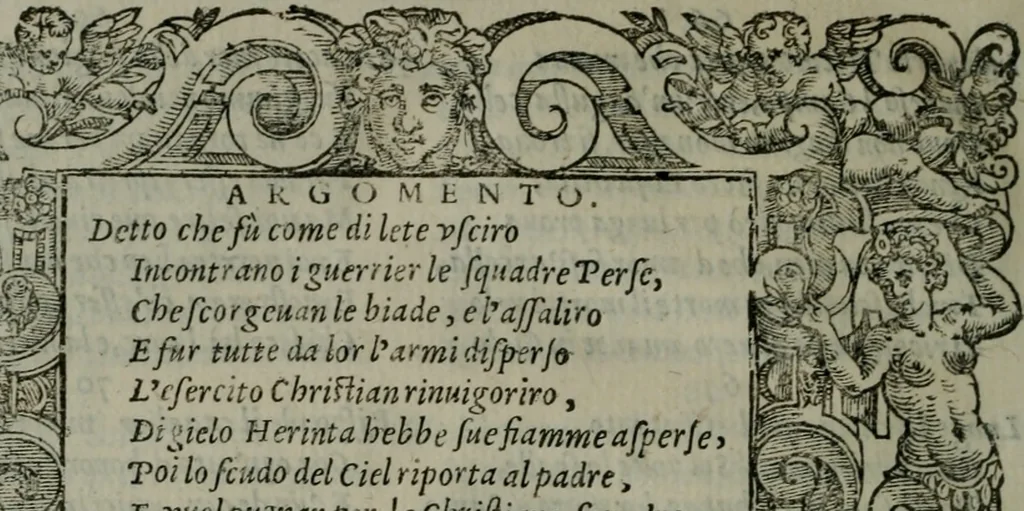 An illustration from La croce racquistata : poema heroico, 1611, leaf 259