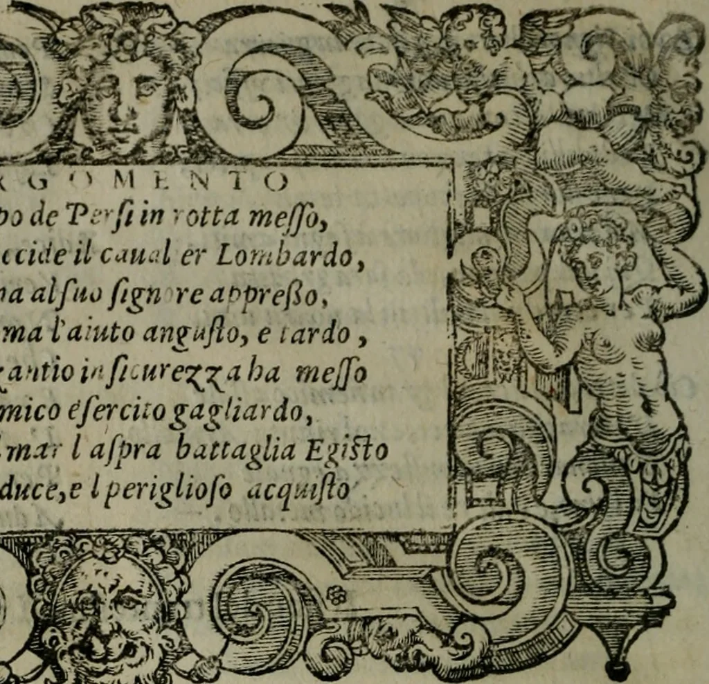 An illustration from La croce racquistata : poema heroico, 1611, leaf 277