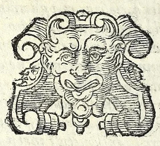 An illustration from La Dalida : tragedia nova, 1586, leaf 118