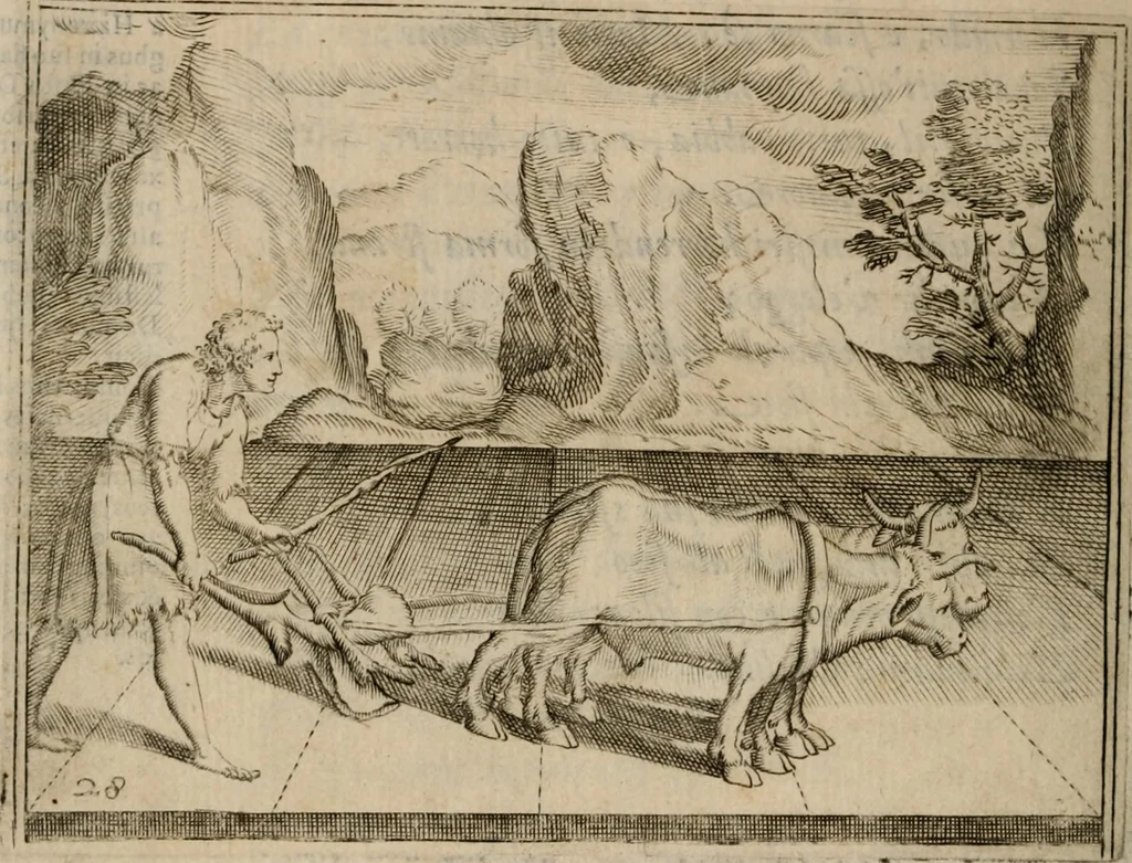 An illustration from L'Adamo; sacra rappresentazione, 1617, leaf 141