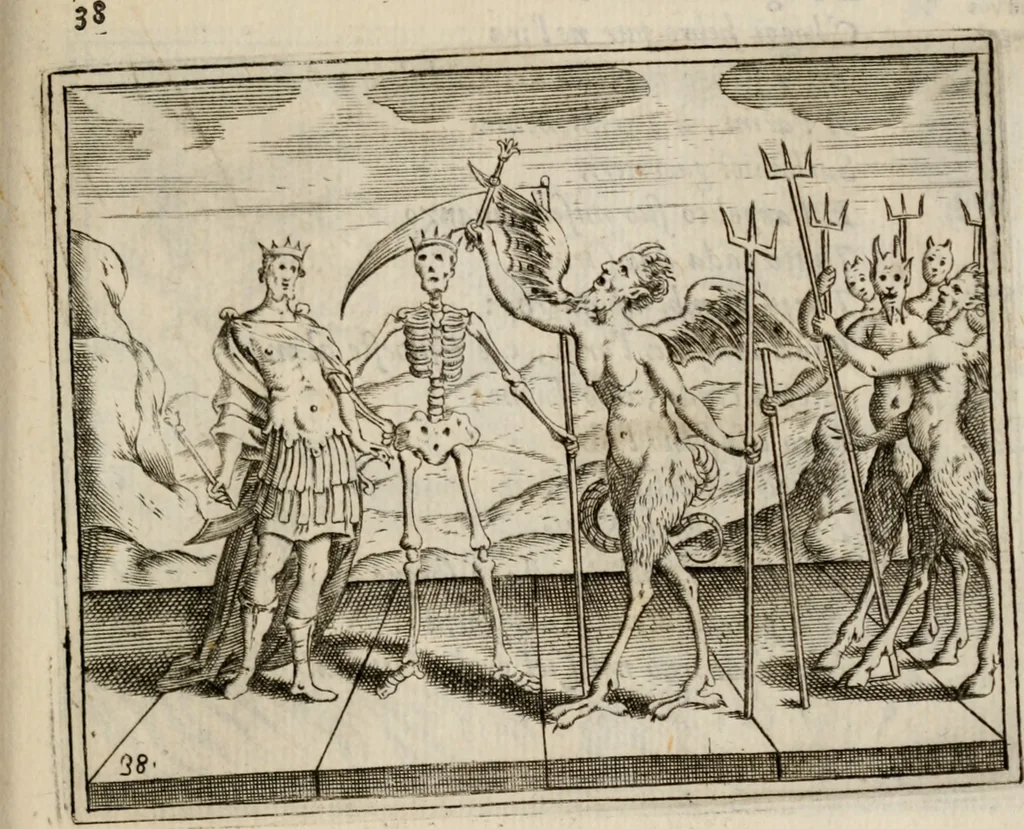 An illustration from L'Adamo; sacra rappresentazione, 1617, leaf 192