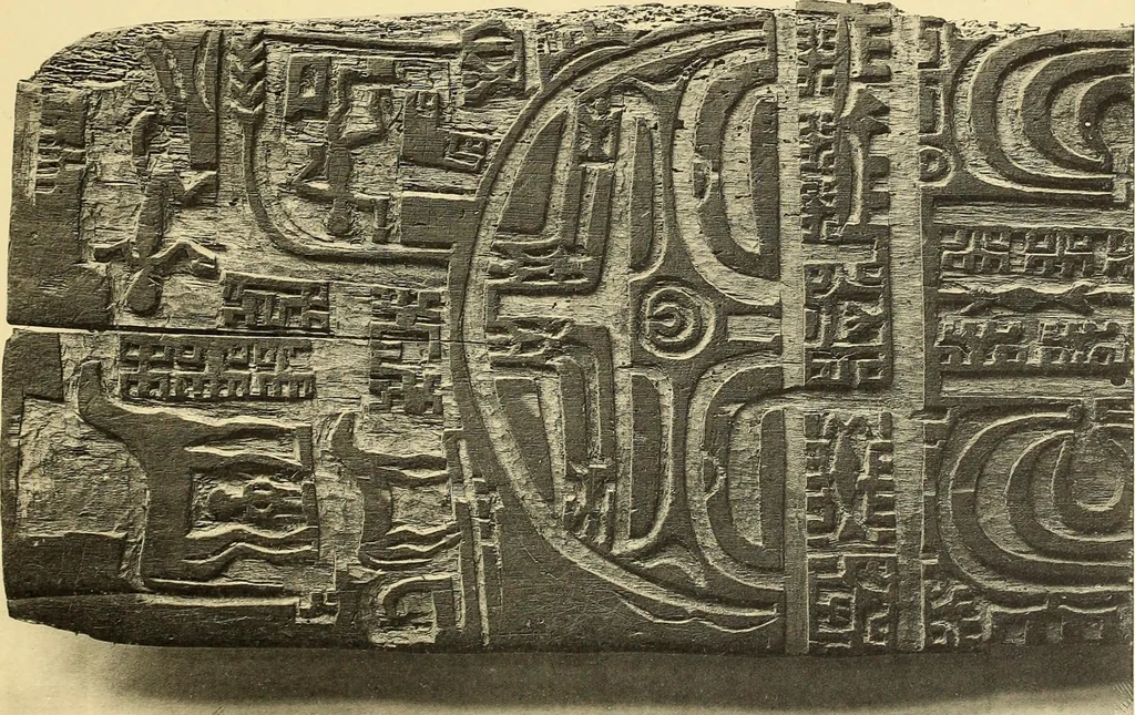 An illustration from La décoration primitive : Océanie, 1922, leaf 24