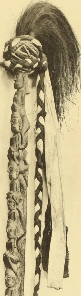 An illustration from La décoration primitive : Océanie, 1922, leaf 26