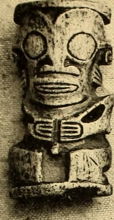 An illustration from La décoration primitive : Océanie, 1922, leaf 28