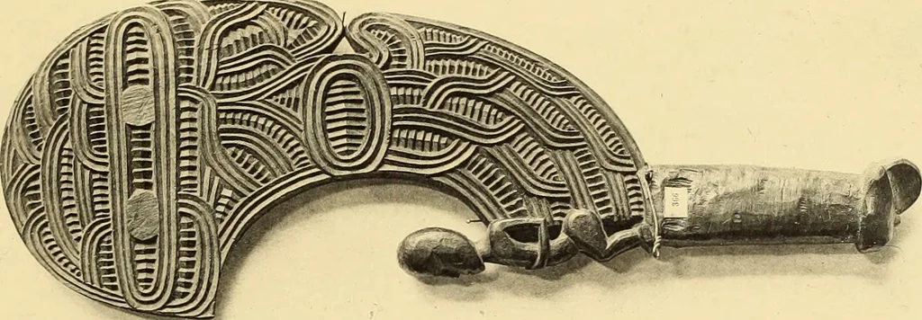 An illustration from La décoration primitive : Océanie, 1922, leaf 32