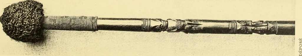 An illustration from La décoration primitive : Océanie, 1922, leaf 32