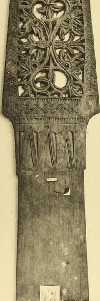 An illustration from La décoration primitive : Océanie, 1922, leaf 38