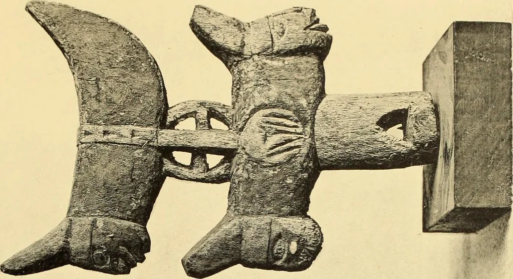 An illustration from La décoration primitive : Océanie, 1922, leaf 40