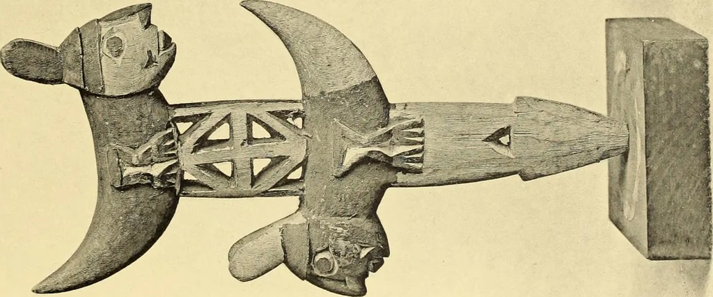 An illustration from La décoration primitive : Océanie, 1922, leaf 40