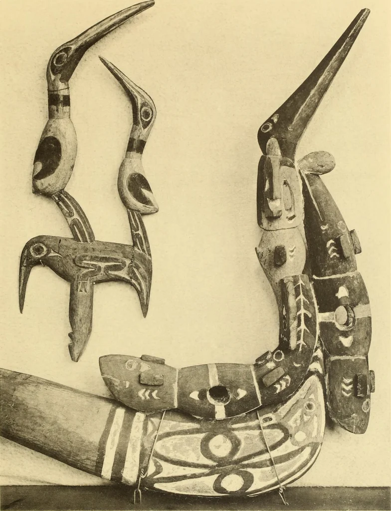 An illustration from La décoration primitive : Océanie, 1922, leaf 44