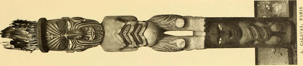 An illustration from La décoration primitive : Océanie, 1922, leaf 50