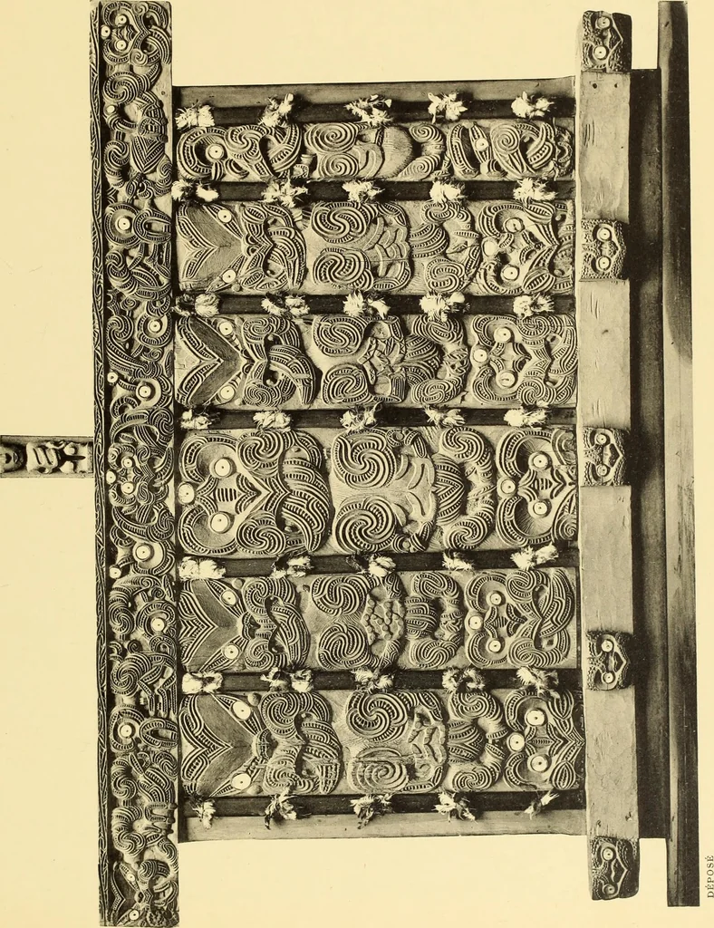 An illustration from La décoration primitive : Océanie, 1922, leaf 50