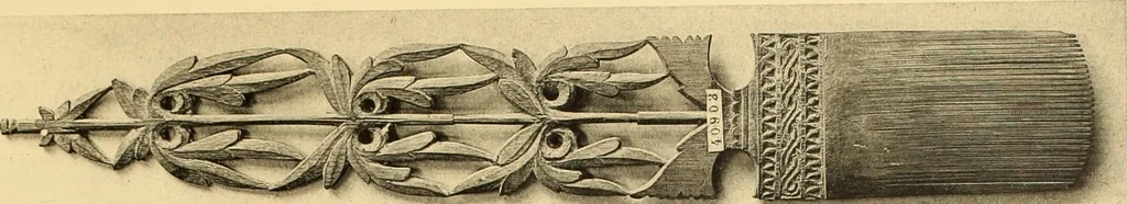 An illustration from La décoration primitive : Océanie, 1922, leaf 52