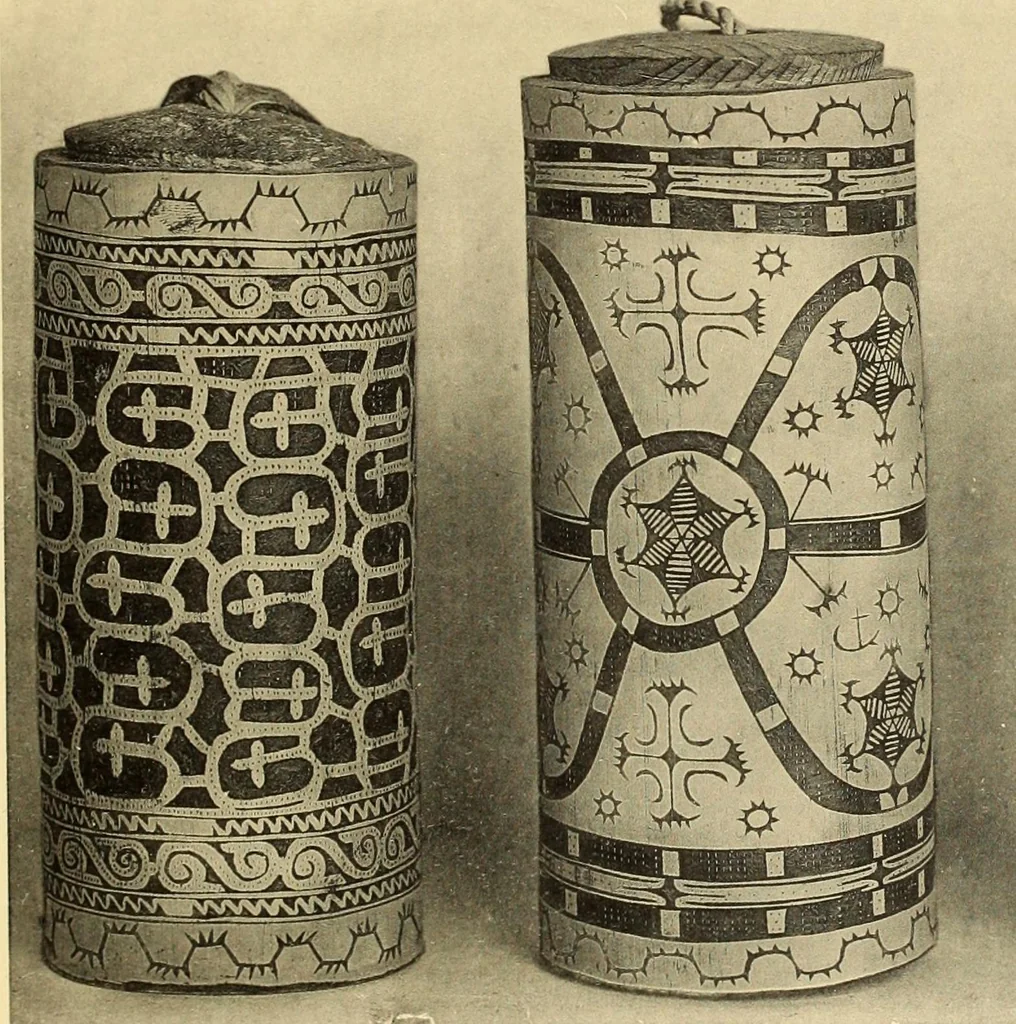 An illustration from La décoration primitive : Océanie, 1922, leaf 54
