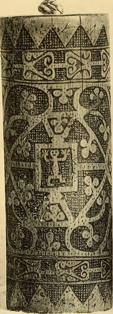An illustration from La décoration primitive : Océanie, 1922, leaf 56
