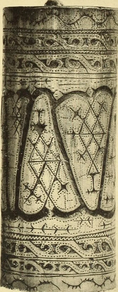 An illustration from La décoration primitive : Océanie, 1922, leaf 56
