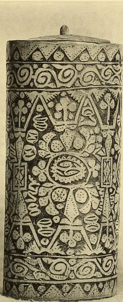 An illustration from La décoration primitive : Océanie, 1922, leaf 58