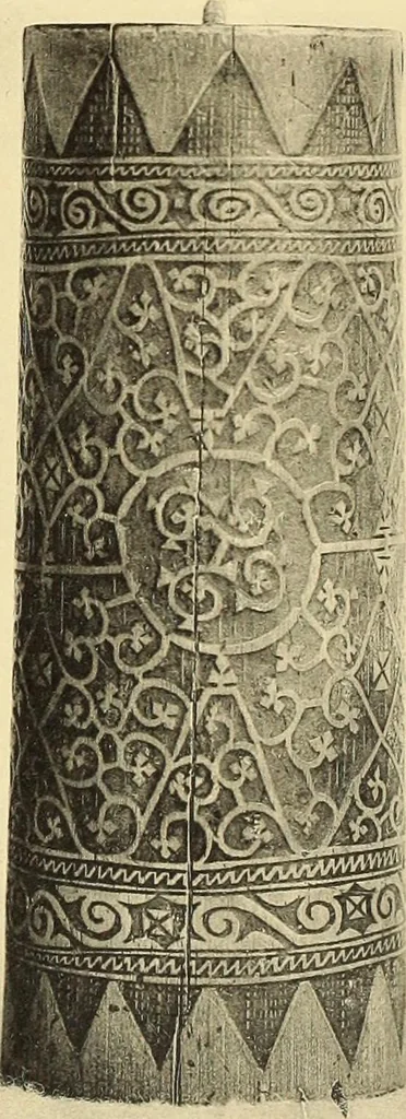 An illustration from La décoration primitive : Océanie, 1922, leaf 58