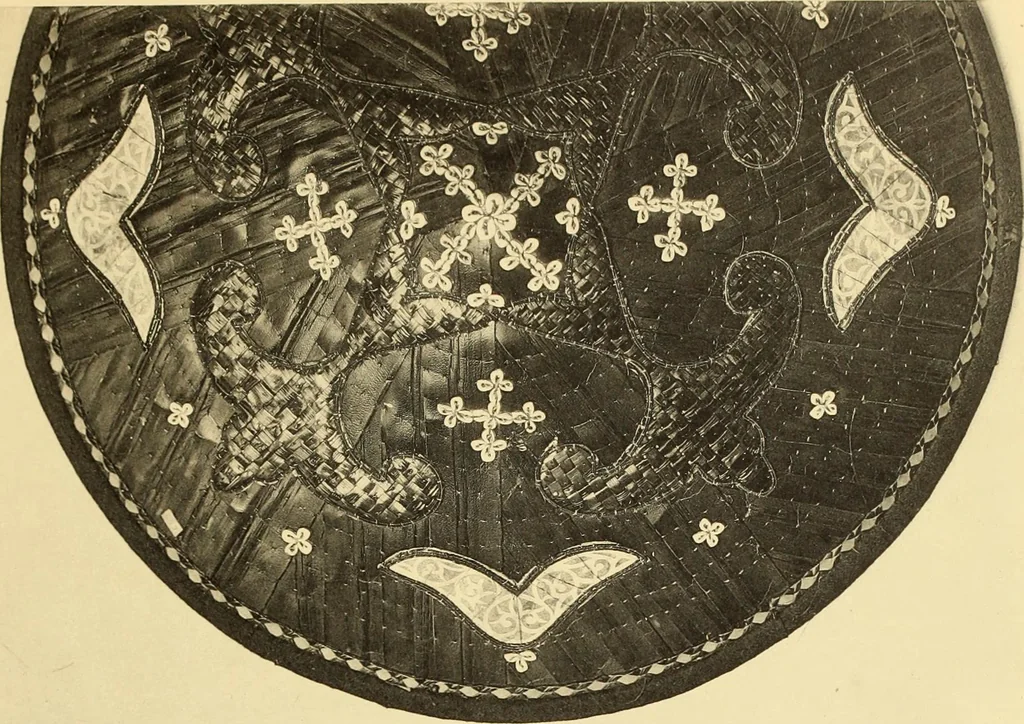 An illustration from La décoration primitive : Océanie, 1922, leaf 66
