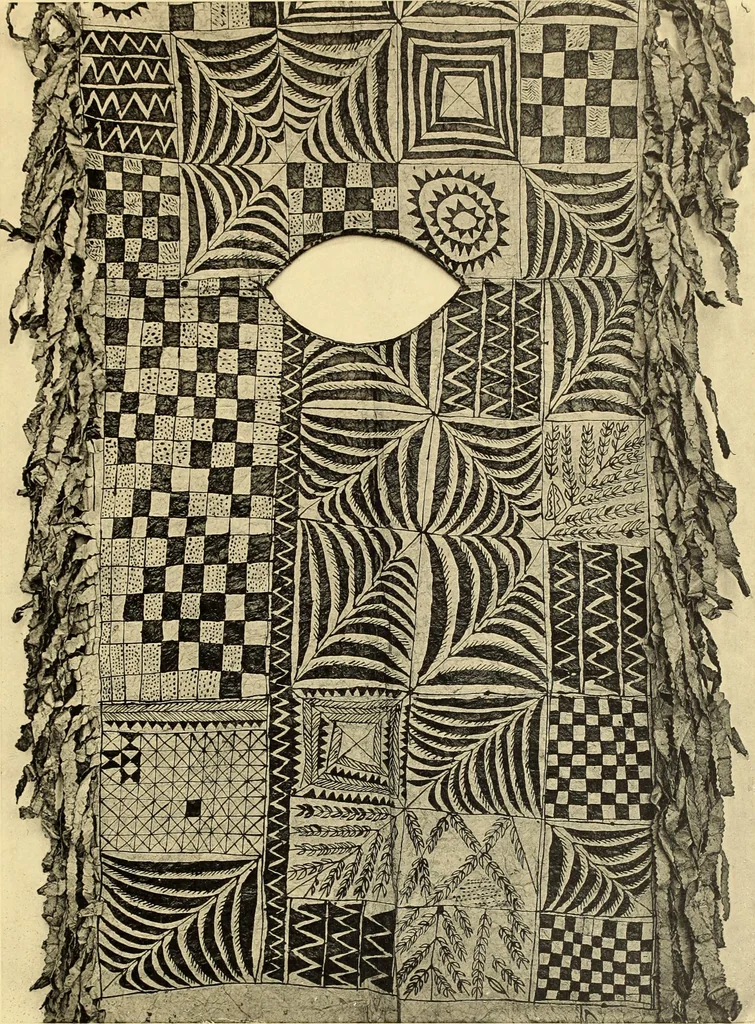 An illustration from La décoration primitive : Océanie, 1922, leaf 72