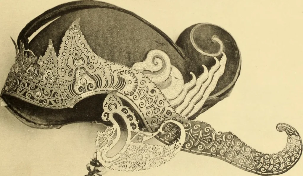 An illustration from La décoration primitive : Océanie, 1922, leaf 90