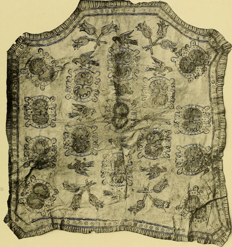 An illustration from La décoration primitive; Amérique post-Colombienne, 1922, leaf 106