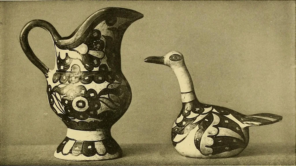 An illustration from La décoration primitive; Amérique post-Colombienne, 1922, leaf 16