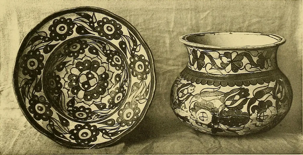 An illustration from La décoration primitive; Amérique post-Colombienne, 1922, leaf 16