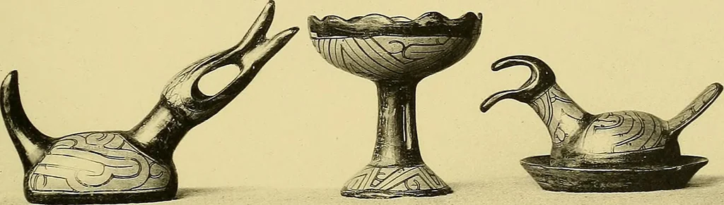 An illustration from La décoration primitive; Amérique post-Colombienne, 1922, leaf 18