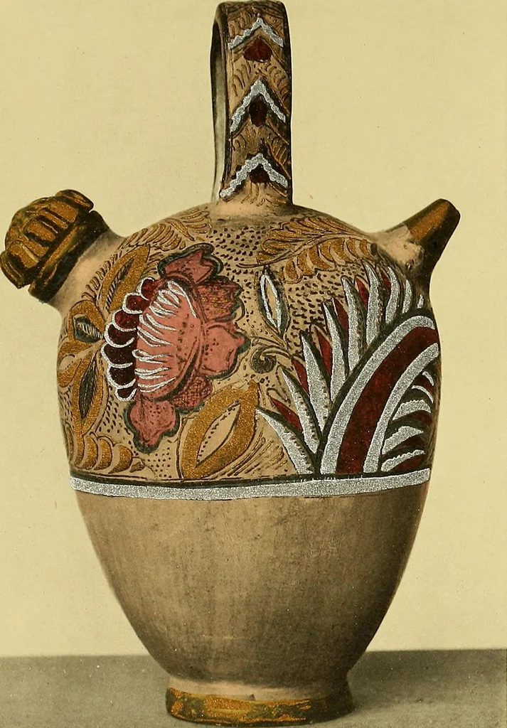 An illustration from La décoration primitive; Amérique post-Colombienne, 1922, leaf 20