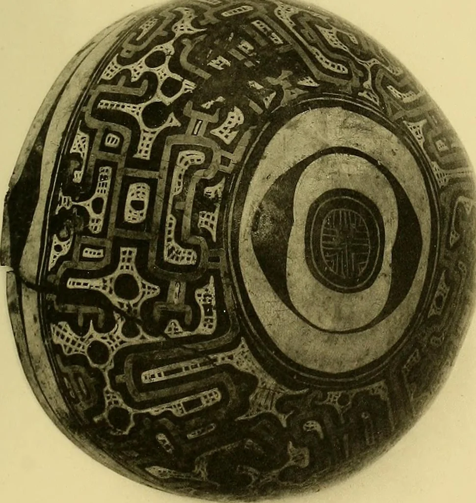 An illustration from La décoration primitive; Amérique post-Colombienne, 1922, leaf 30