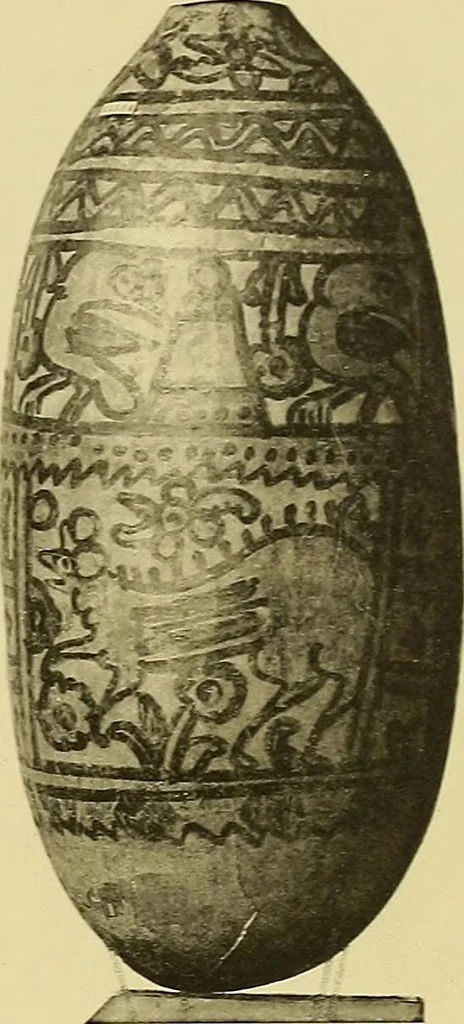 An illustration from La décoration primitive; Amérique post-Colombienne, 1922, leaf 34