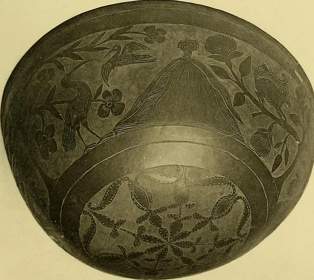 An illustration from La décoration primitive; Amérique post-Colombienne, 1922, leaf 36