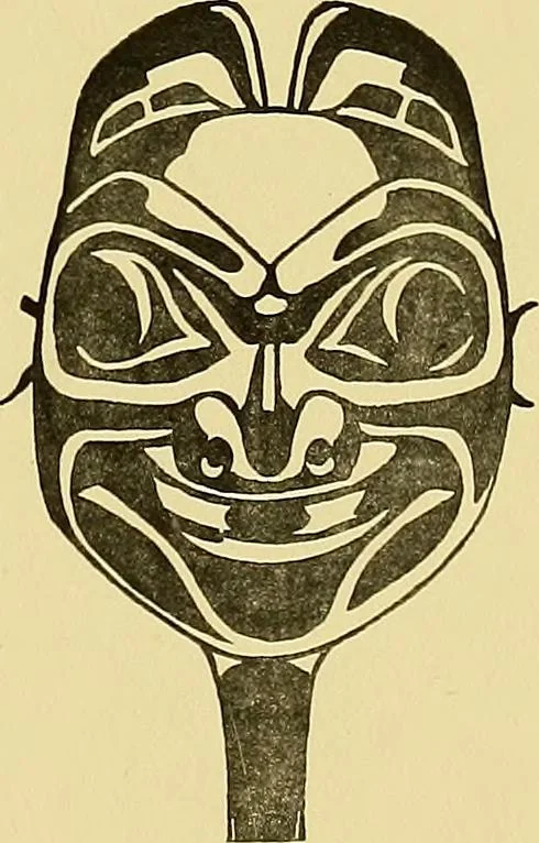 An illustration from La décoration primitive; Amérique post-Colombienne, 1922, leaf 4