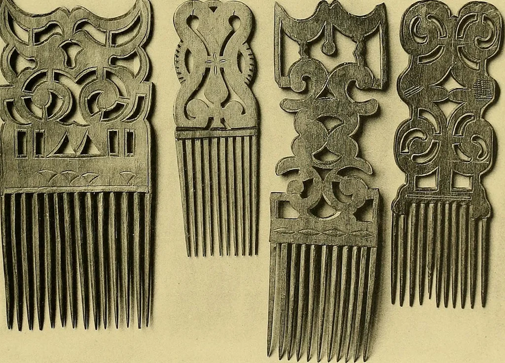 An illustration from La décoration primitive; Amérique post-Colombienne, 1922, leaf 42