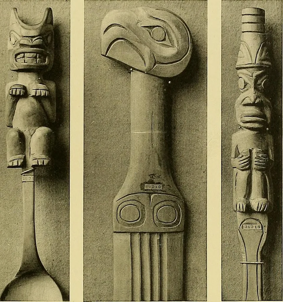An illustration from La décoration primitive; Amérique post-Colombienne, 1922, leaf 48