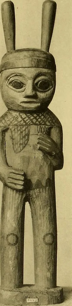An illustration from La décoration primitive; Amérique post-Colombienne, 1922, leaf 50
