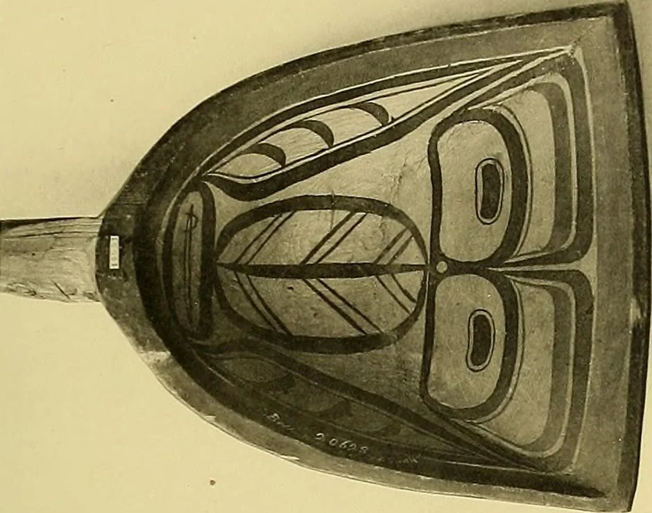 An illustration from La décoration primitive; Amérique post-Colombienne, 1922, leaf 52