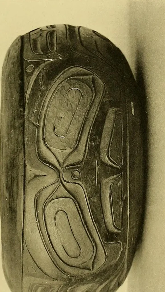 An illustration from La décoration primitive; Amérique post-Colombienne, 1922, leaf 52