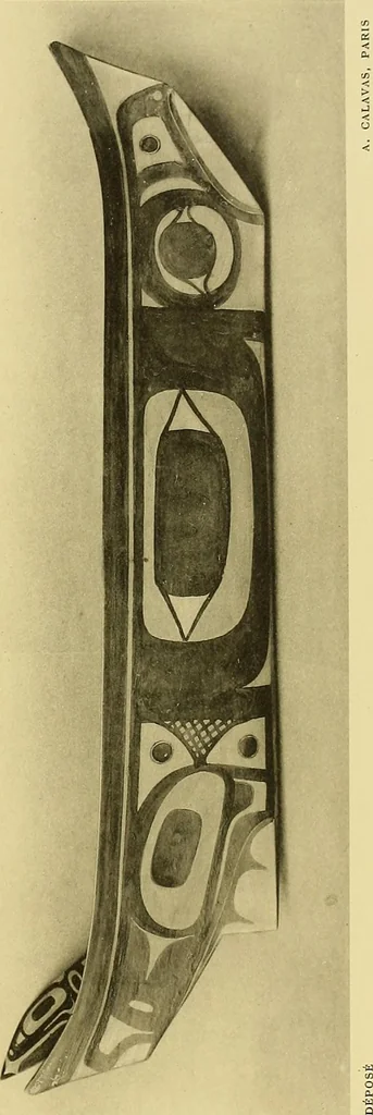 An illustration from La décoration primitive; Amérique post-Colombienne, 1922, leaf 52