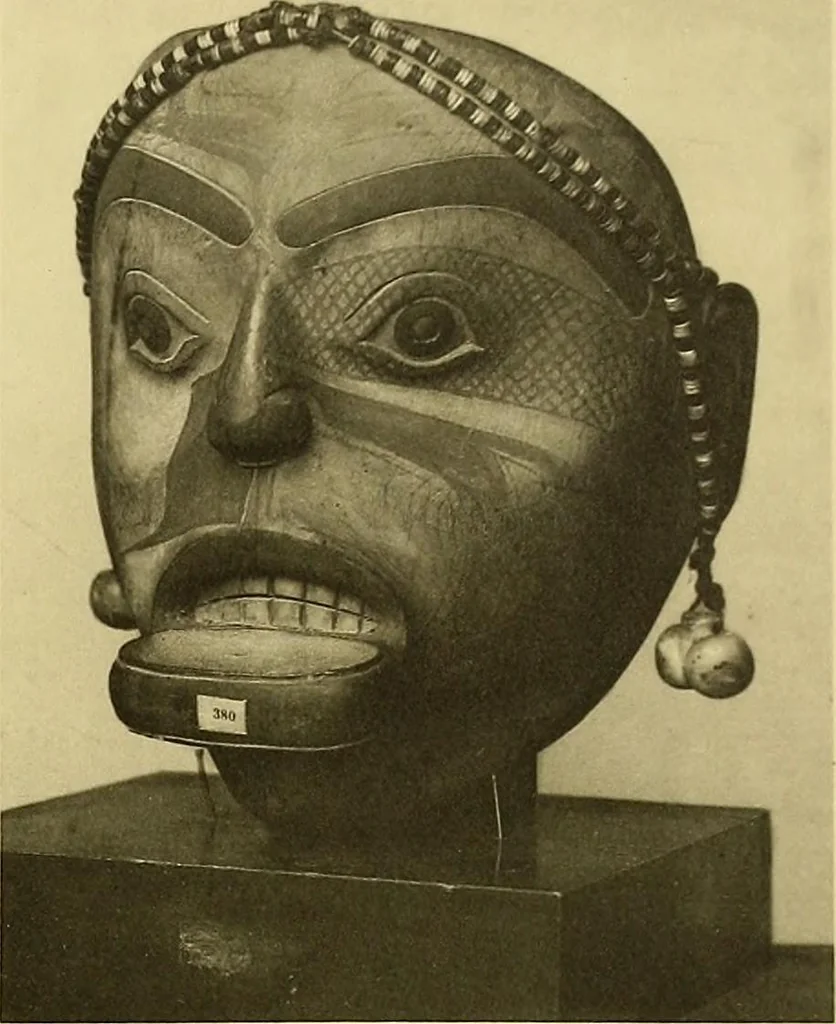 An illustration from La décoration primitive; Amérique post-Colombienne, 1922, leaf 54