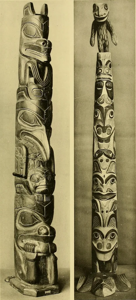 An illustration from La décoration primitive; Amérique post-Colombienne, 1922, leaf 62