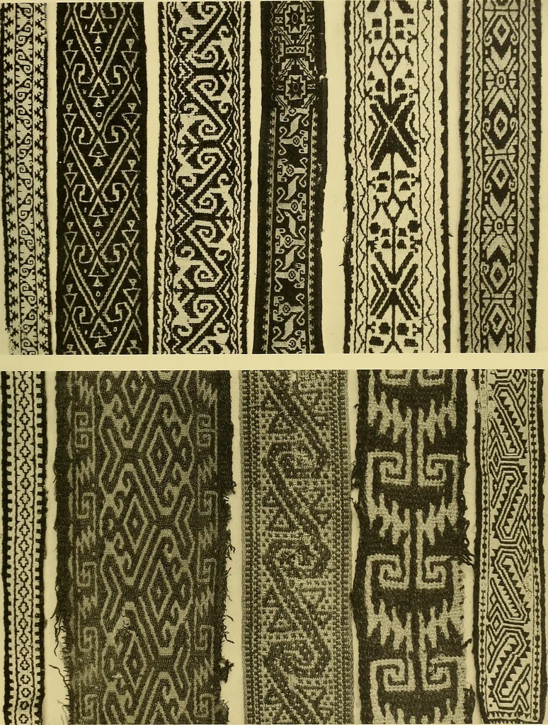 An illustration from La décoration primitive; Amérique post-Colombienne, 1922, leaf 80